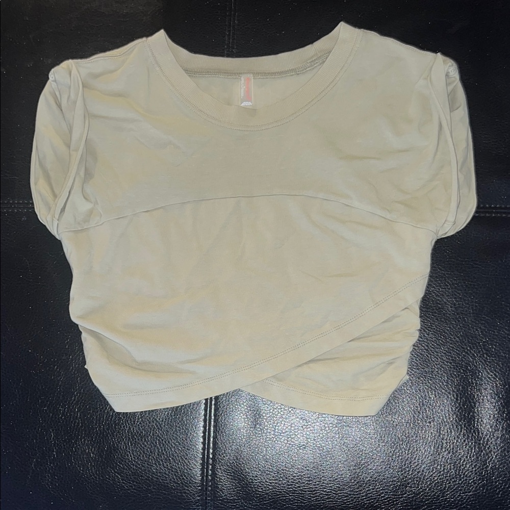 Free People Women’s Sage Crop Top - Short Sleeve